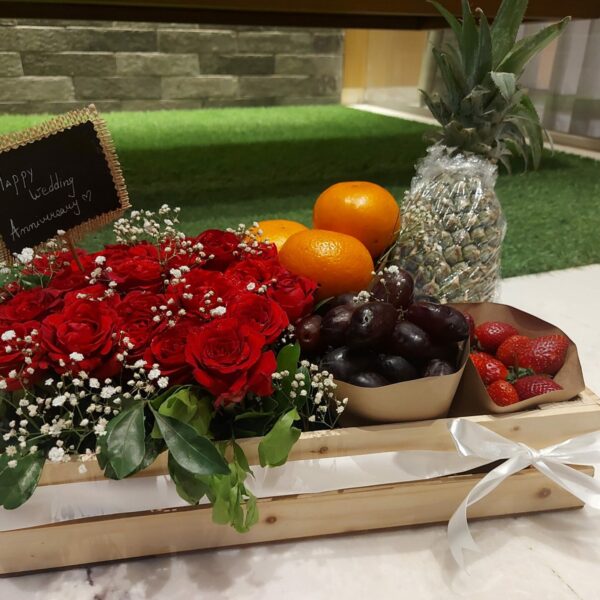 Fruits and Floral Hamper
