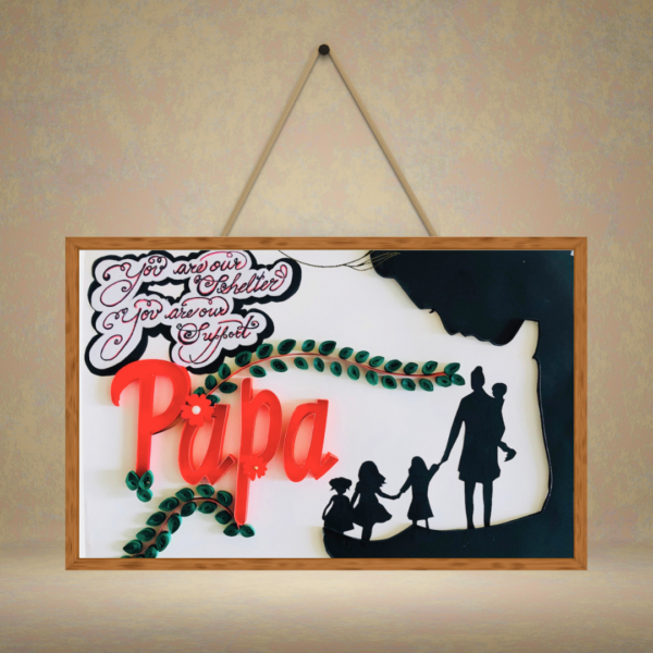 Quilled 3D Frame