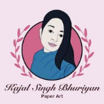 Kajal Singh Bhuriyan Paper Art