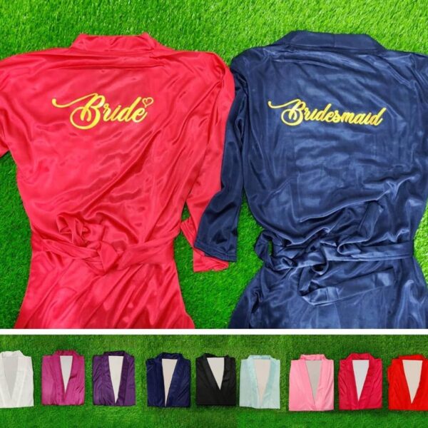 Personalized Satin Robes