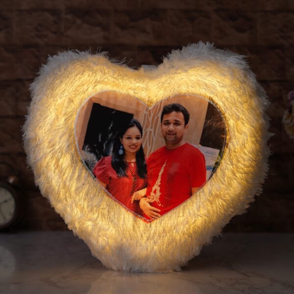 LED Heart Shape Cushion