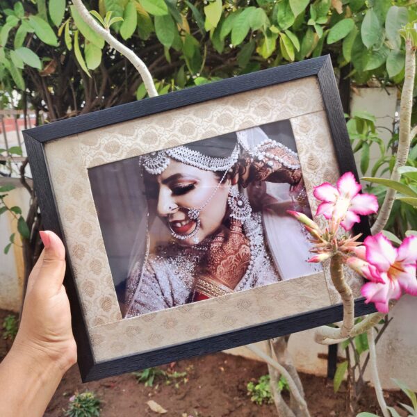 Customized Brocade Frame