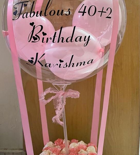 Customized Balloon Hamper