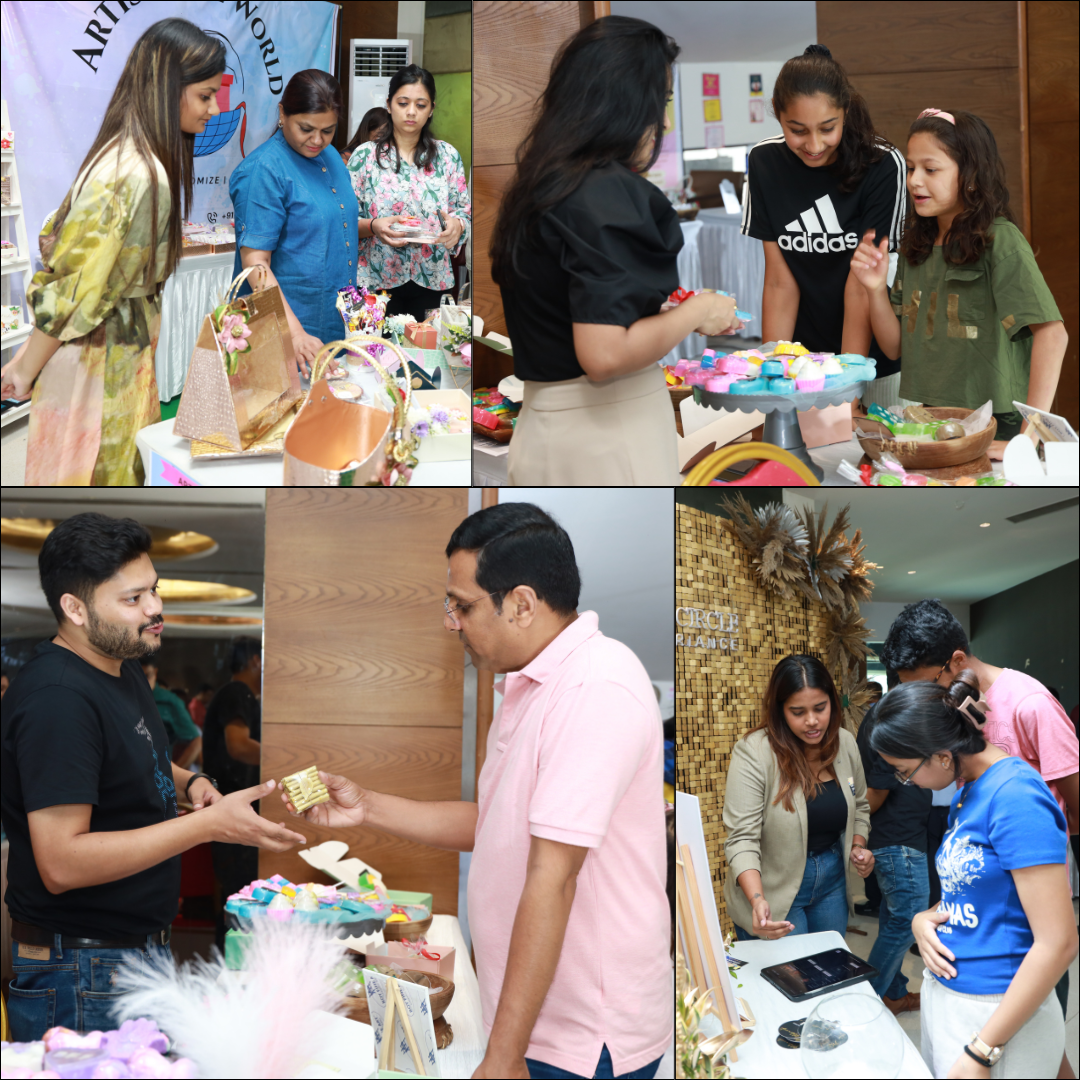 Attendees at Customized and Creative Pop Up Exhibition