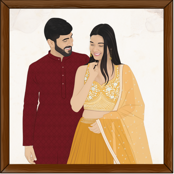 Customized Digital Portrait Frame