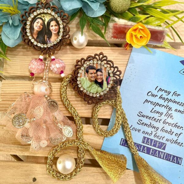 Photo Rakhi Set