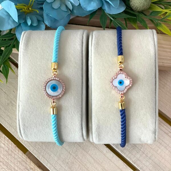 Evil Eye Rakhi For Bhaiya-Bhabhi