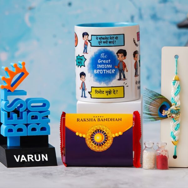 Rakhi Gift Combo For Brother - Gallery Image