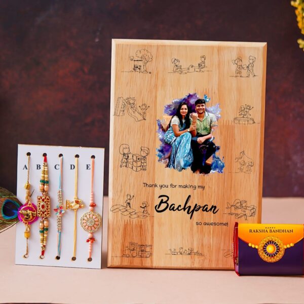 Rakhi Wooden Sketch Frame