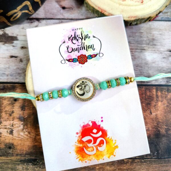 Monalisa Stone OM Rakhi