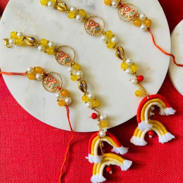 Bhaiya Bhabhi Elephant Rakhi