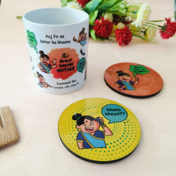 Mother's Day Mug And Coasters Combo
