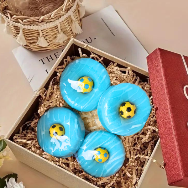 Donut Football Soap