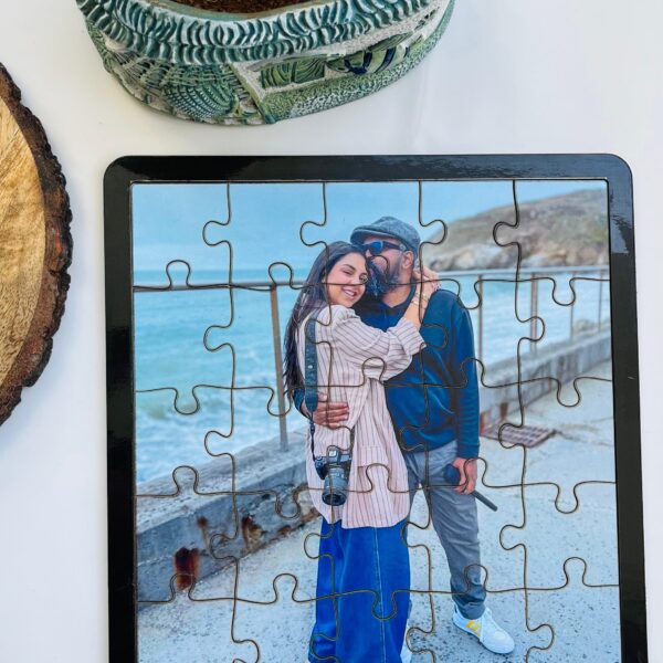 Personalized Jigsaw Puzzle Frame